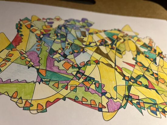 Online emocijų išpiešimas